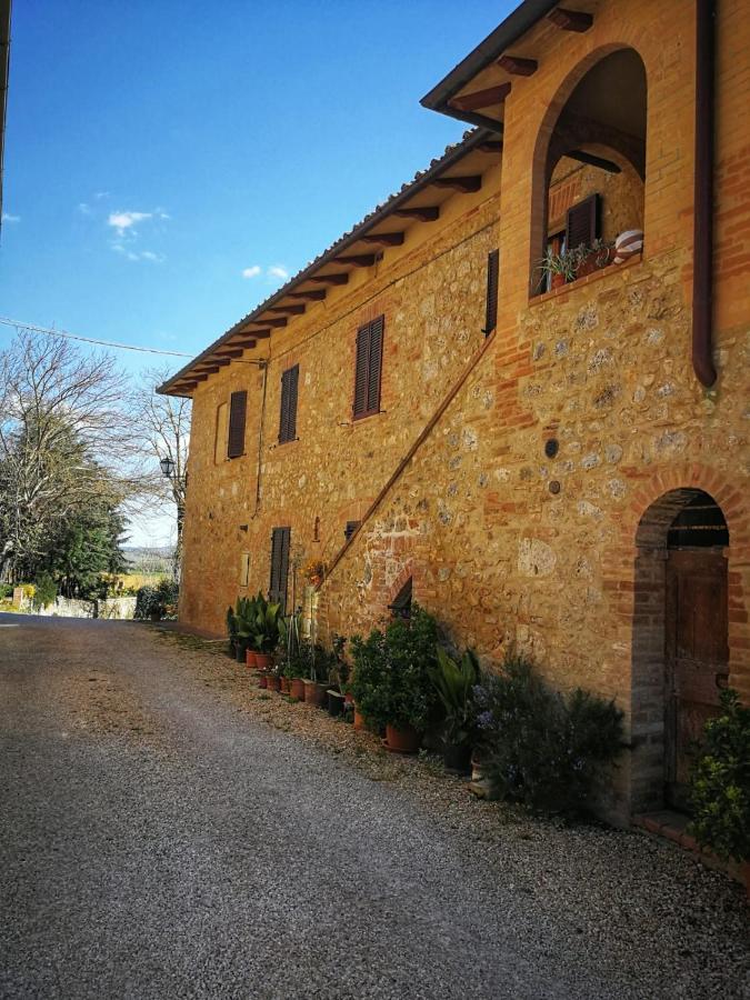 Claudia Vacanza Toscana - Appartamento Nocciolo- 10 Min Da Siena Malignano Bagian luar foto