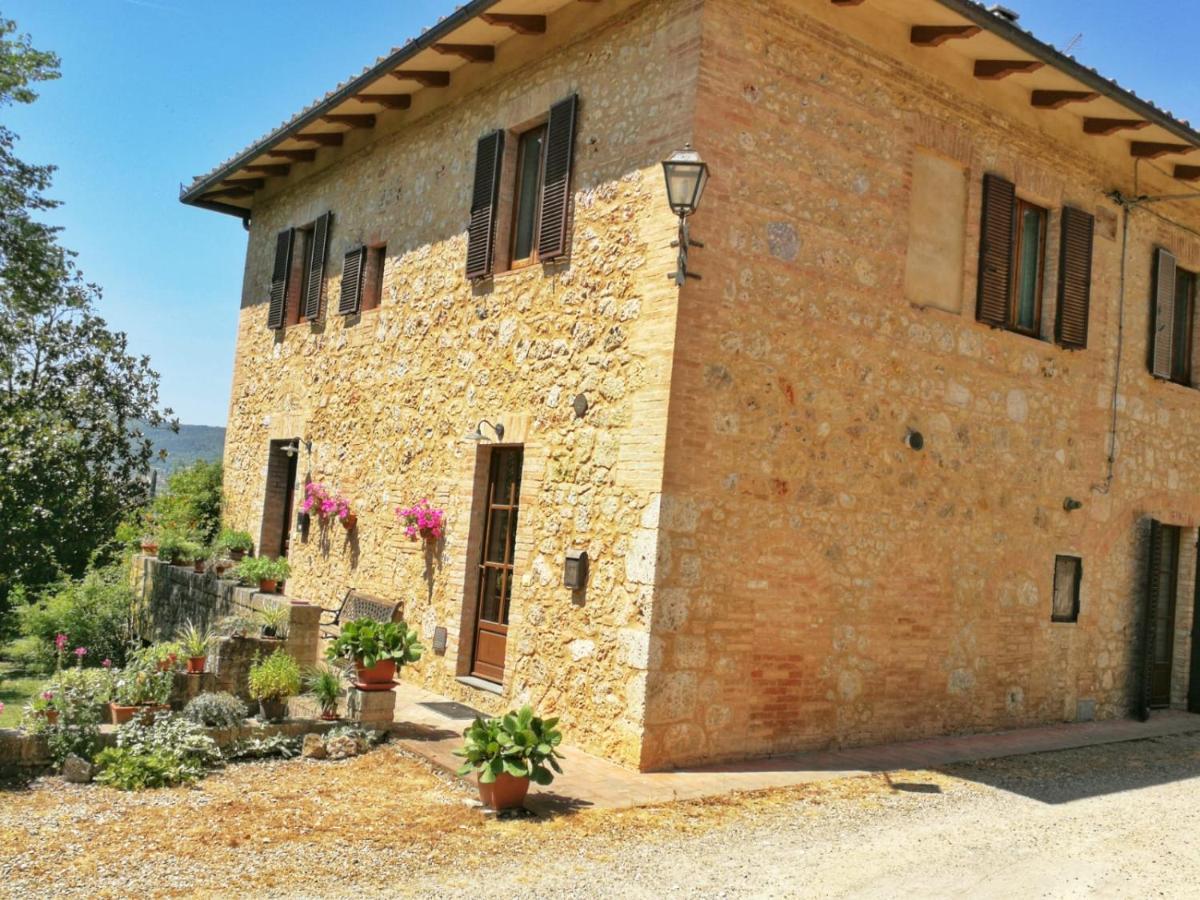 Claudia Vacanza Toscana - Appartamento Nocciolo- 10 Min Da Siena Malignano Bagian luar foto
