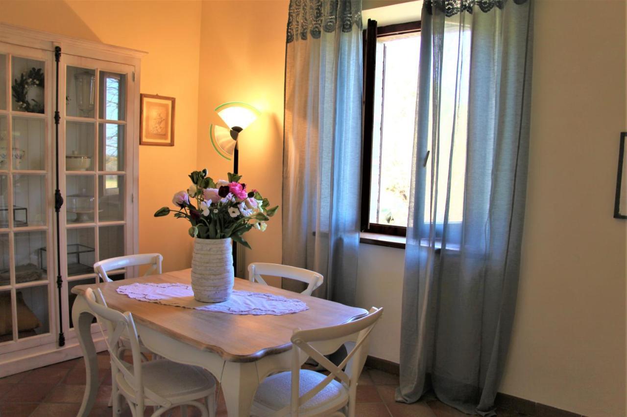 Claudia Vacanza Toscana - Appartamento Nocciolo- 10 Min Da Siena Malignano Bagian luar foto